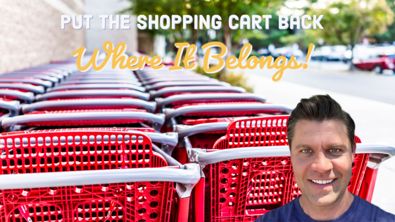 Put the shopping cart back