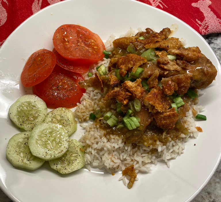 cajun sticky chicken recipe